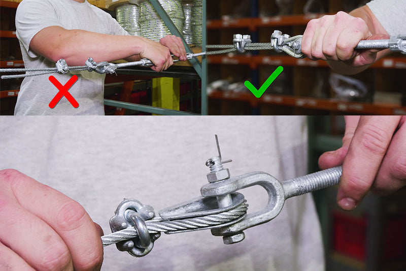 How to Install Turnbuckles