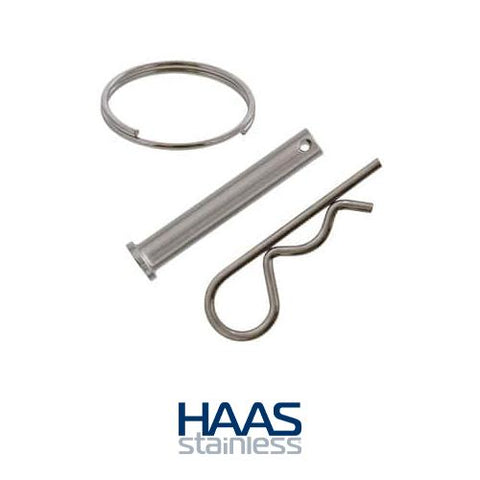 Stainless Clevis Pins, Cotters, Split Rings