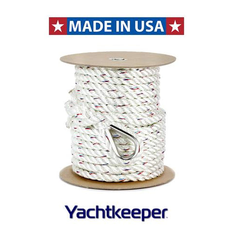 Yachtkeeper 3-Strand Anchor Line Rope