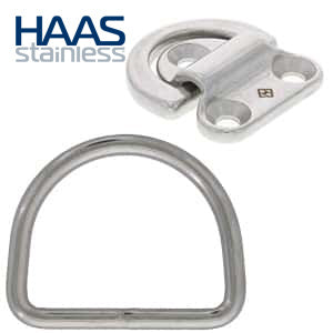 High Quality Stainless Steel 316 Welded D Ring Link with Round