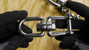 Stainless Steel Jaw x Eye Swivel Close Up