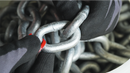 Lynx Hot Dip Galvanized Chain closeup
