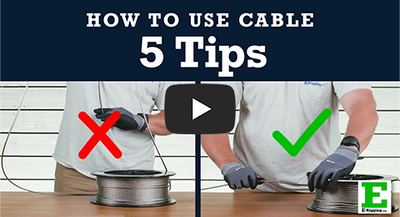 5 Quick Tips for Using Cable