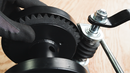 Tiger Lifting Hand Drum Winch Gear Close Up
