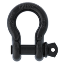 5/8 in., 3.25 ton, Black Powder Coated Galvanized Screw Pin Anchor Shackle