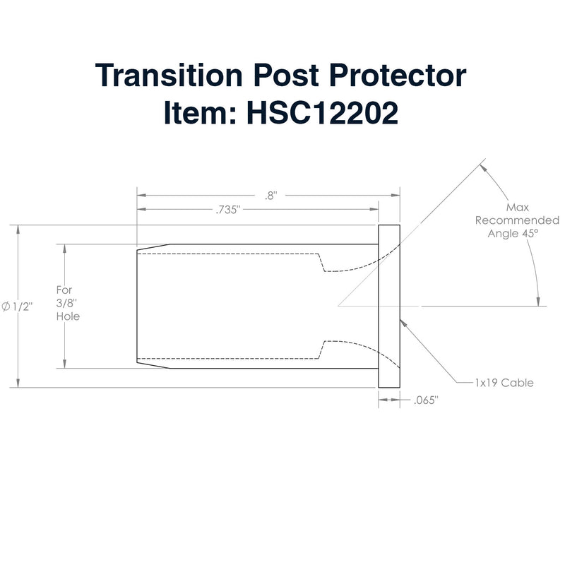 Transition Post Protector Specifications 