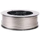 1/4 inch X 200 foot haas stainless 7x19 type 316 stainless steel cable reel main