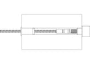 1 8 swage stud assembly drawing
