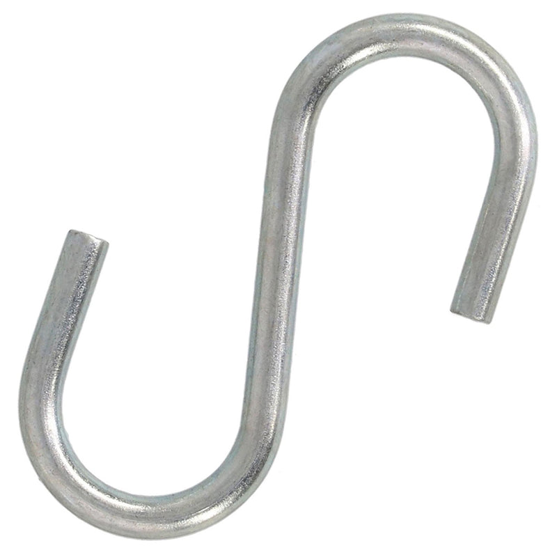 1.5" x 28 lbs, Zinc Plated S-Hook, Type II, 498