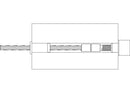 3 16 swage stud assembly drawing