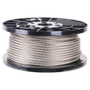 5/16 inch X 200 foot haas stainless 7x19 type 316 stainless steel cable reel main