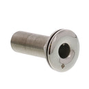 1/2" Stainless Steel Thru Hull Fitting Threads