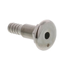 1/2" Stainless Steel Low Profile Thru Hull Fitting Hose Connection