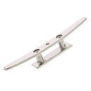 10" Stainless Steel Low Flat Deck Cleat, Style A