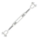 Five Eighths Inch X 6 Inch Jaw Jaw Turnbuckle Opened
