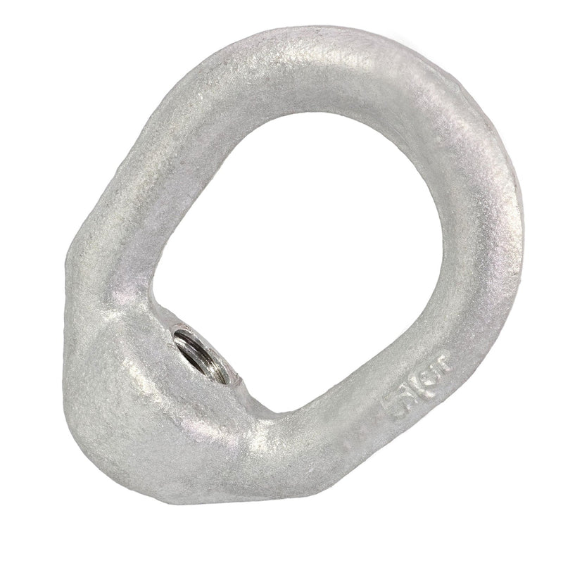 5/16" Hot Dipped Galvanized Eye Nut with 3/8"-16 UNC Tap