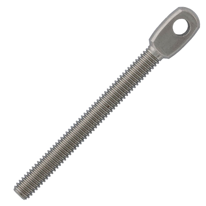 5/16" x 3" Stainless Steel Eye Tab Bolt with 1/4" Bore