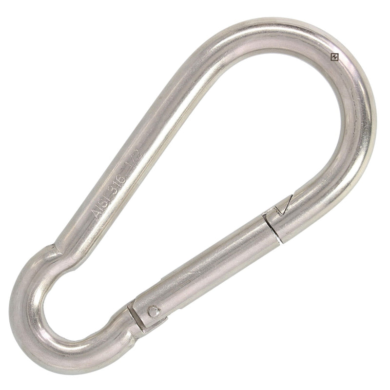 1/2" Stainless Steel Spring Snap Link