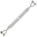 1/2" X 9" Galvanized Jaw & Jaw Turnbuckle