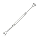 Half Inch X 9 Inch Jaw Jaw Turnbuckle Opened