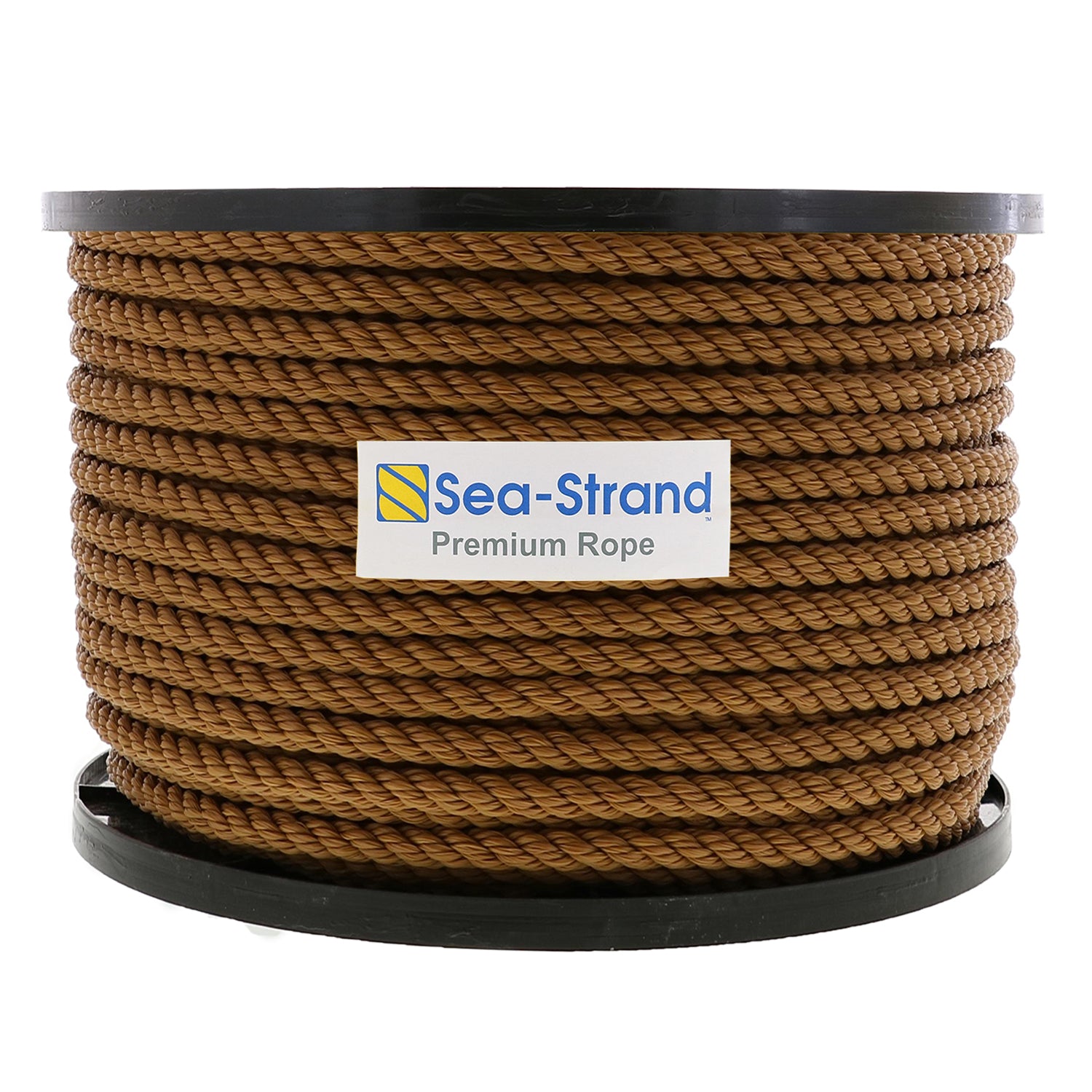 5/8 x 300' Reel, Tan, 3-Strand Polypropylene Rope