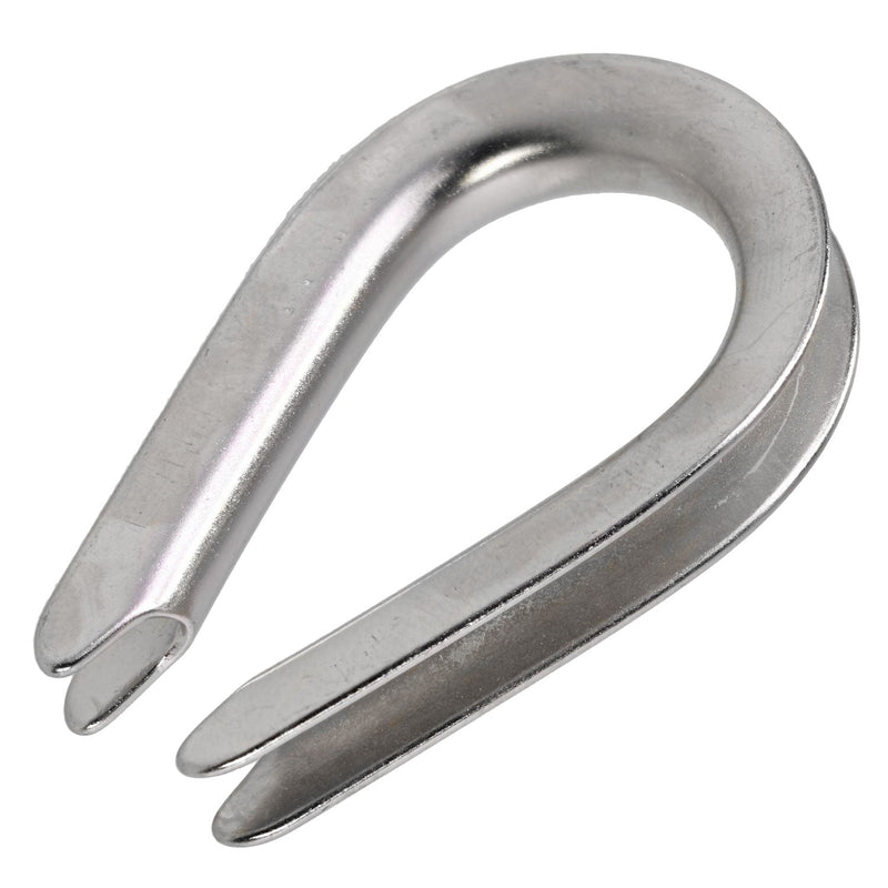 1/8" Stainless Steel Light Duty Wire Rope Thimble