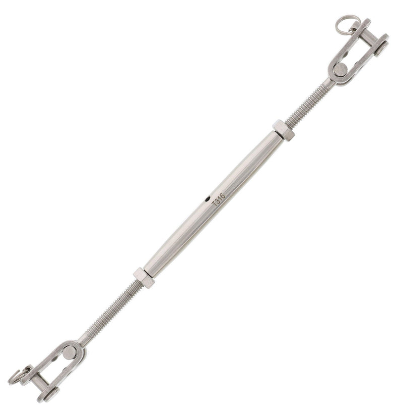 one fourth stainless steel turnbuckle pipe toggle alt