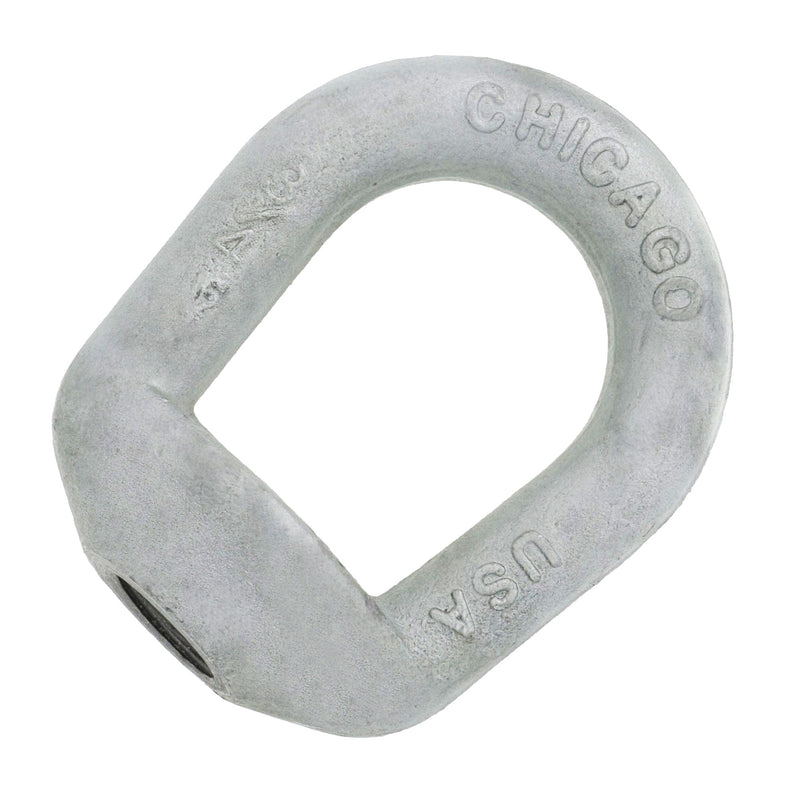 1" Chicago Hardware Drop Forged Hot Dip Galvanized Eye Nut with 3/4" Bail