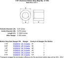 one sixteenth inch Button specification diagram