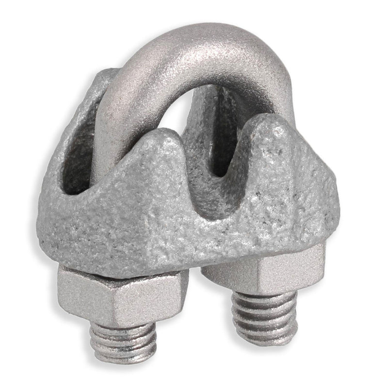 1/16" Zinc Plated Malleable Wire Rope Clip