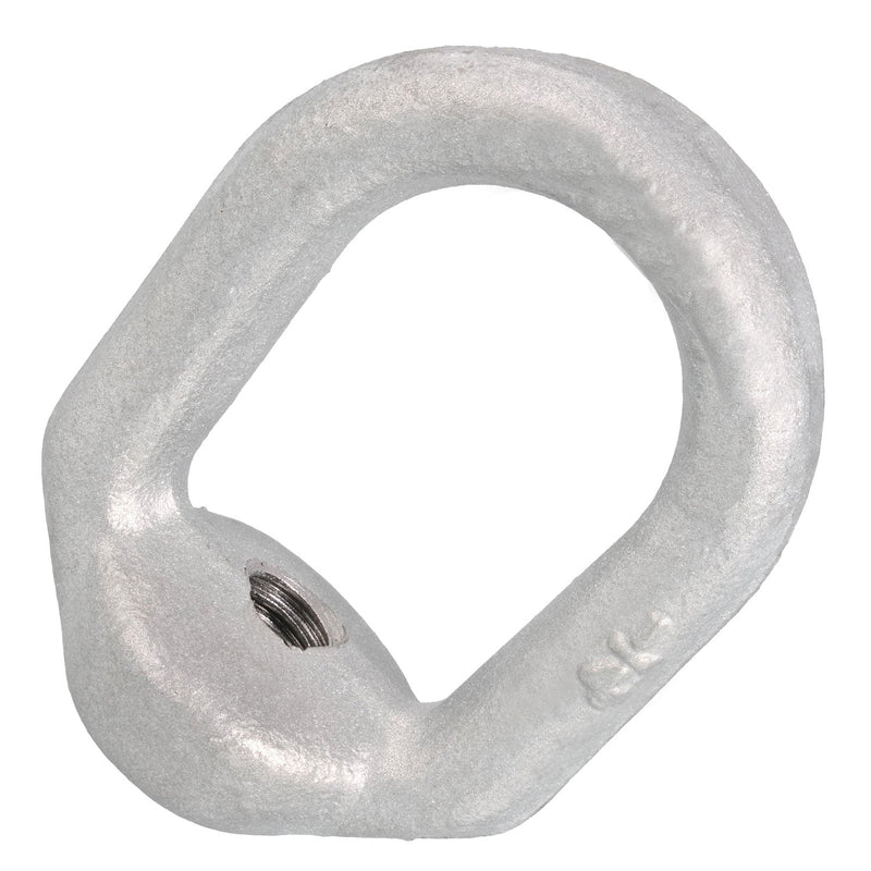 1/4" Hot Dipped Galvanized Eye Nut with 1/4"-20 UNC Tap
