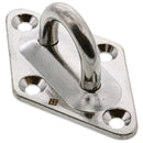 1/4" Stainless Steel Diamond Pad Eye