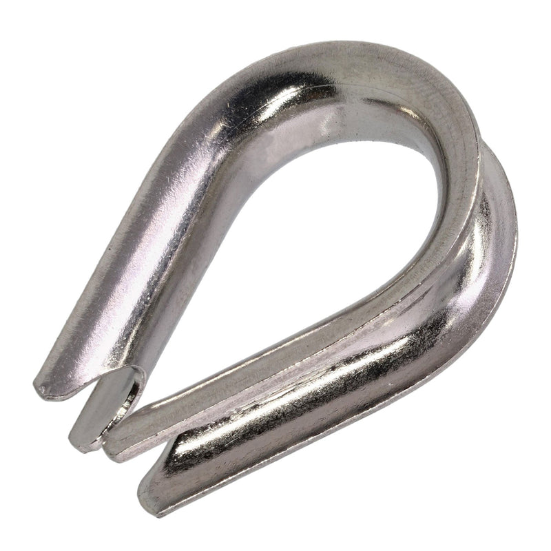 1/4" Stainless Steel Light Duty Wire Rope Thimble