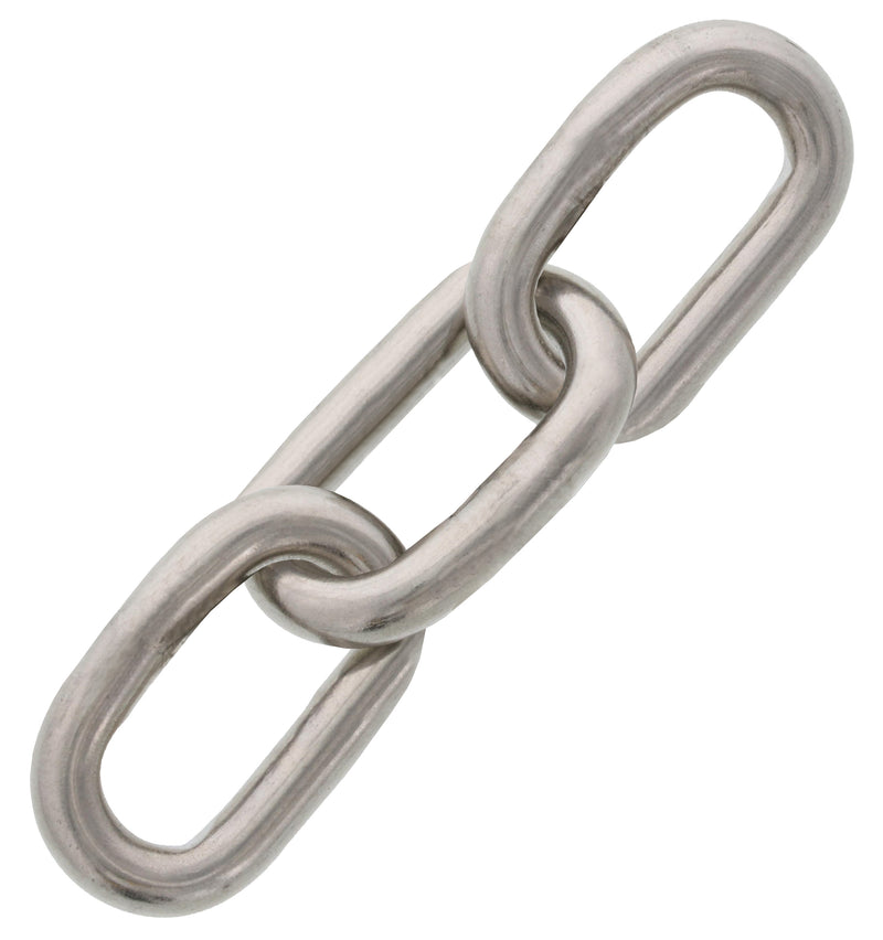 1/8" Type 304, Stainless Steel Chain (Sold Per Foot)