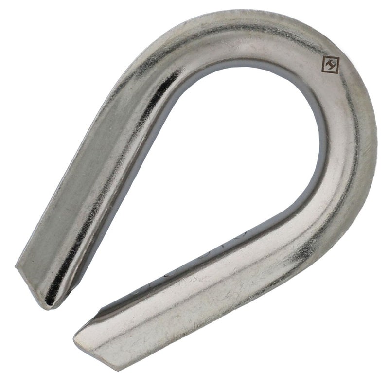 3/8" Stainless Steel Heavy Duty Wire Rope Thimble