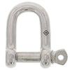Type 316 Stainless Steel Screw Pin D Shackle
