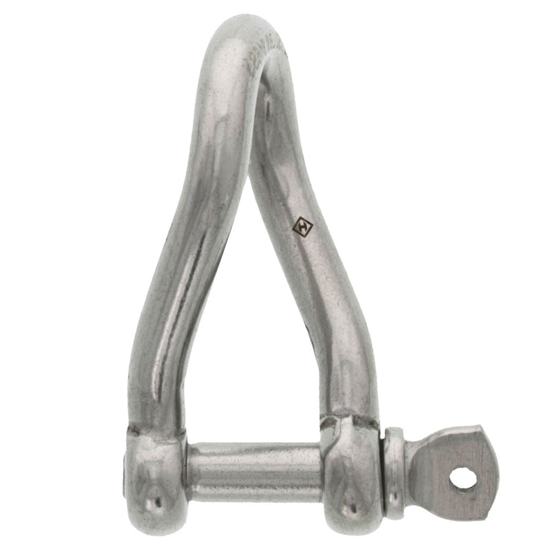 3/8" Stainless Steel Twisted Shackle