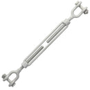 3/8" X 6" Galvanized Jaw & Jaw Turnbuckle