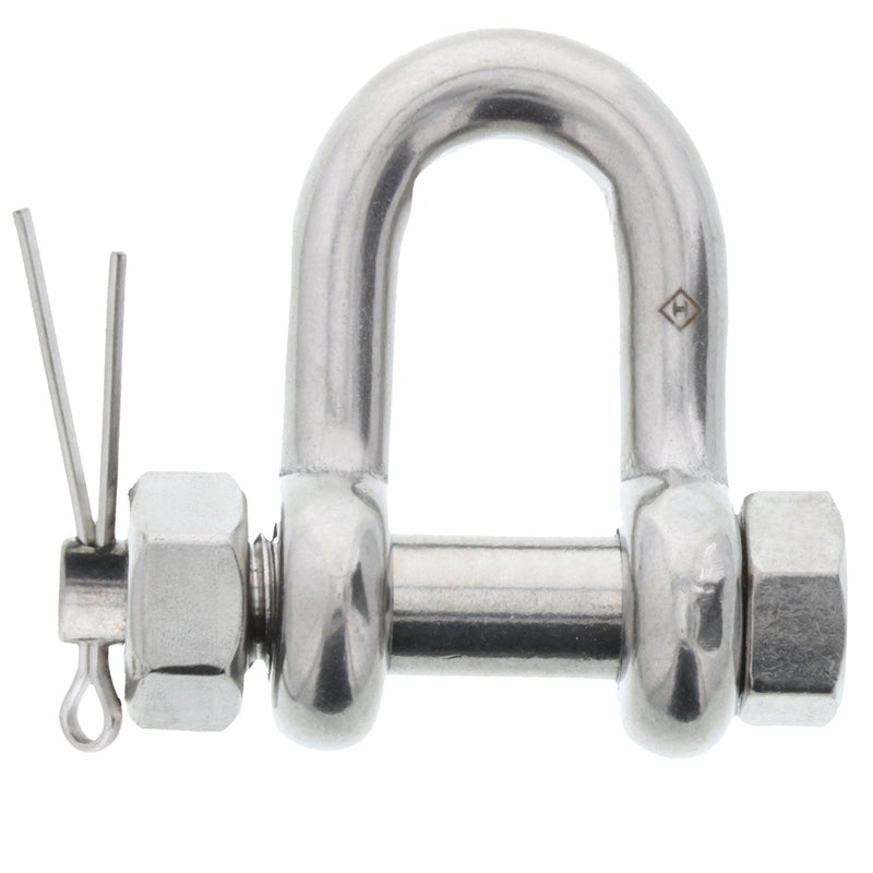 3/8" Stainless Steel Safety Chain Shackle