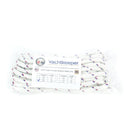 three eighths x twenty five ft double braid nylon dock line white USA