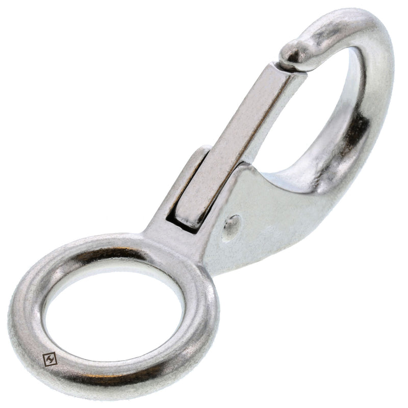 3/4" Stainless Steel Fixed Eye Snap