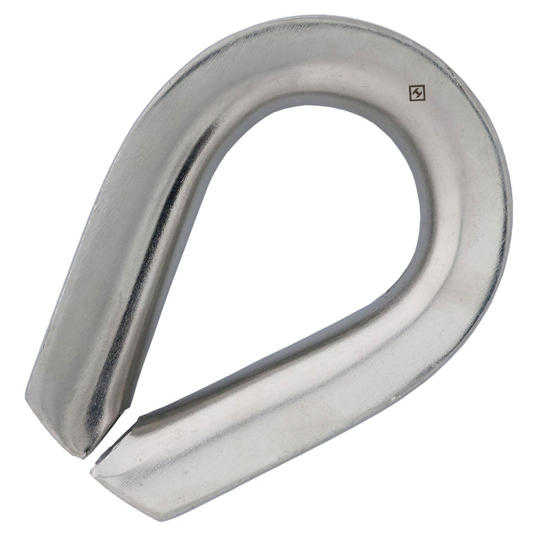 3/4" Stainless Steel Heavy Duty Wire Rope Thimble