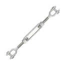 Three Quarter Inch X 6 Inch Jaw Jaw Turnbuckle Opened