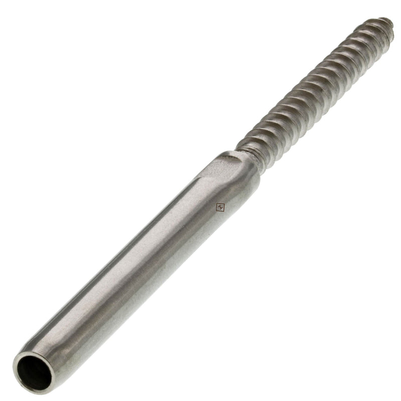 3/16" Stainless Steel Cable Railing Lag Stud