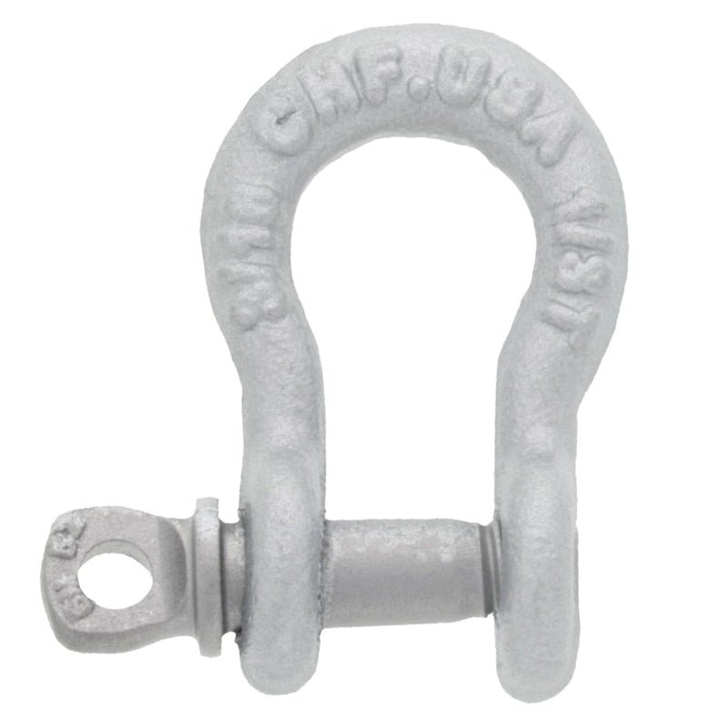 3/16" Chicago Hardware Hot Dip Galvanized Screw Pin Anchor Shackle