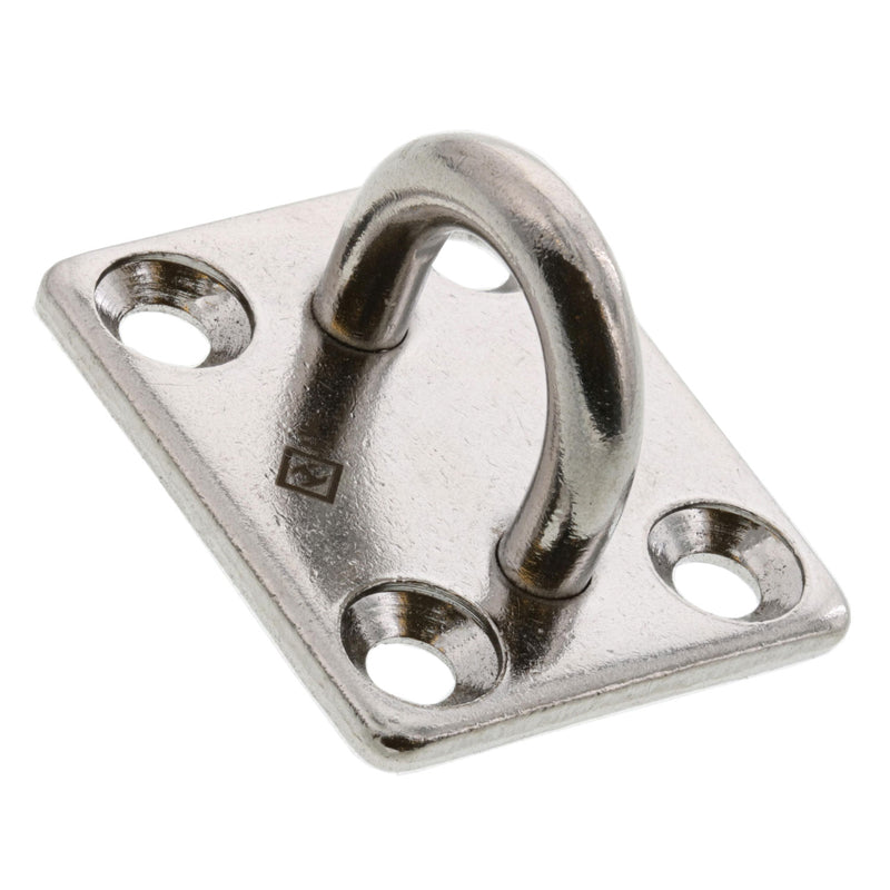 3/16" Stainless Steel Square Pad Eye