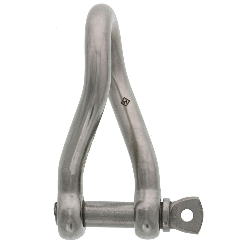 3/16" Stainless Steel Twisted Shackle