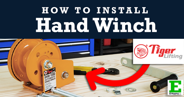 How to Install and Spool a Manual Hand Winch