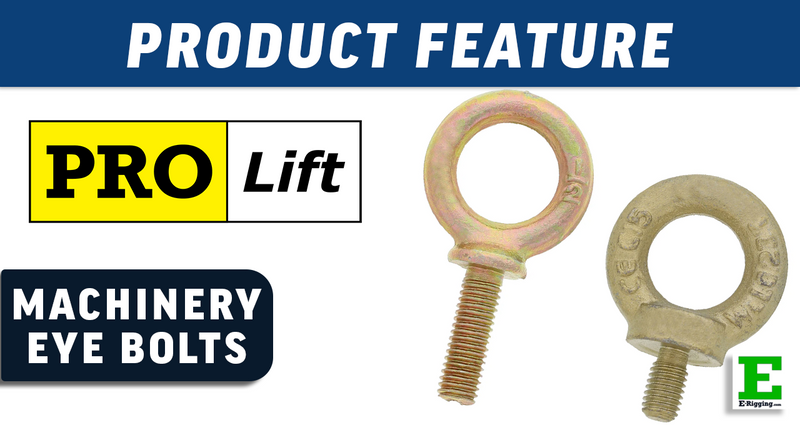 Pro Lift Machinery Eye Bolts