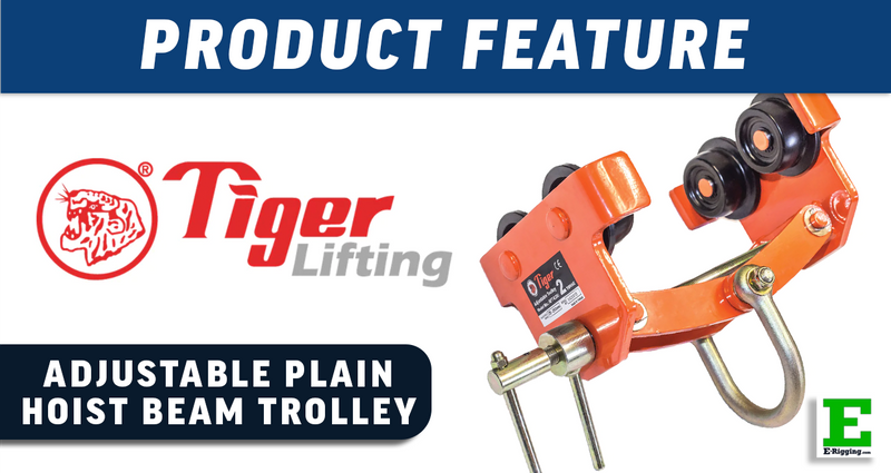 Tiger Lifting Adjustable Plain Hoist Beam Trolleys